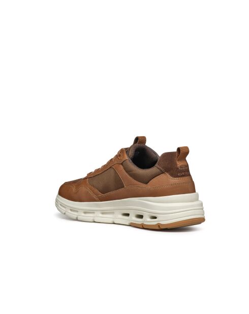 Sneakers Hoverstream in pelle cognac