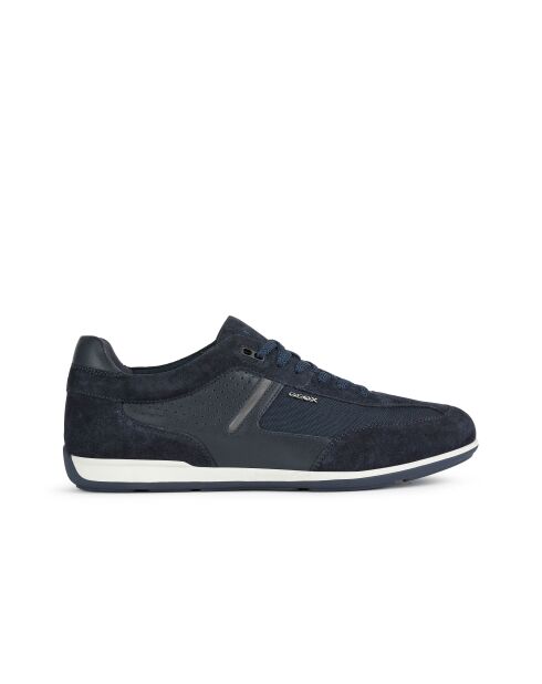 Marineblauwe Ionio suède sneakers