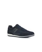 Marineblauwe Ionio suède sneakers