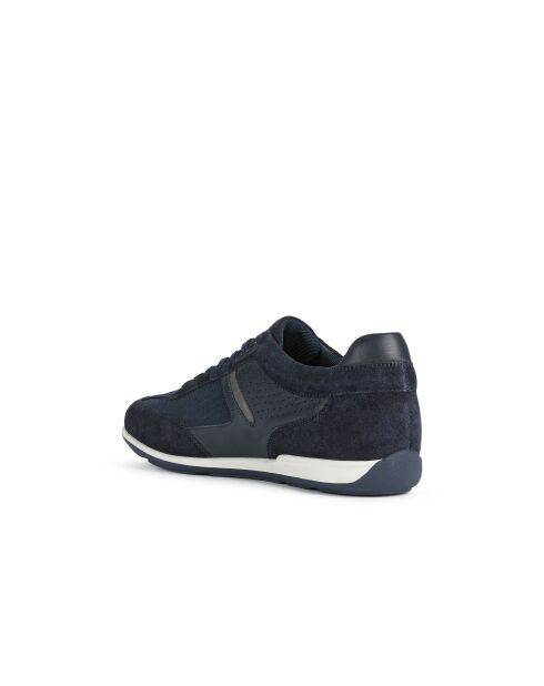 Marineblauwe Ionio suède sneakers