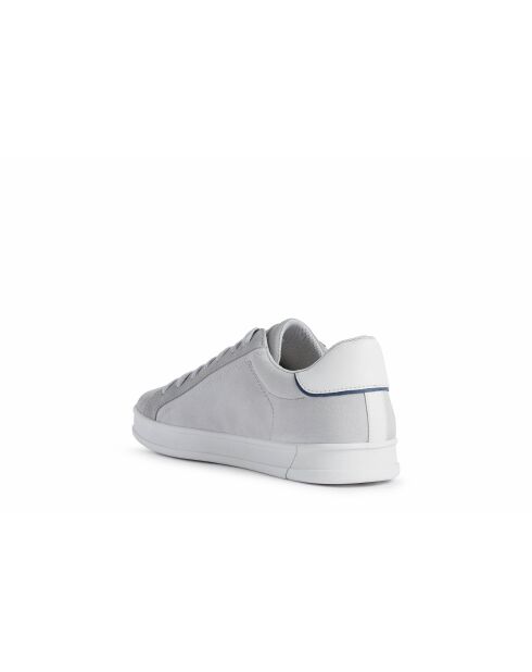 Pieve lichtgrijze/gebroken witte sneakers