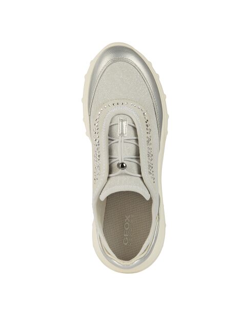 Alleniee zilver/lichtgrijze sneakers