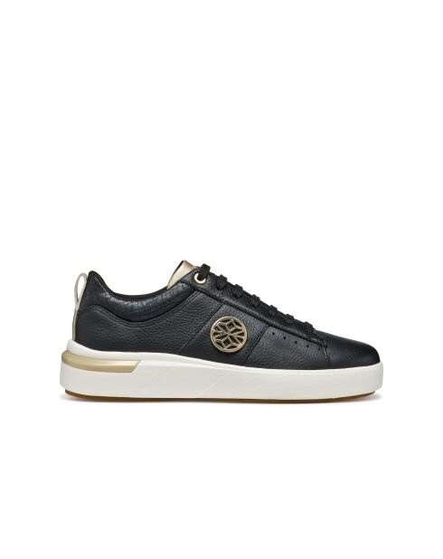 Sneakers en cuir Dalyla noirs