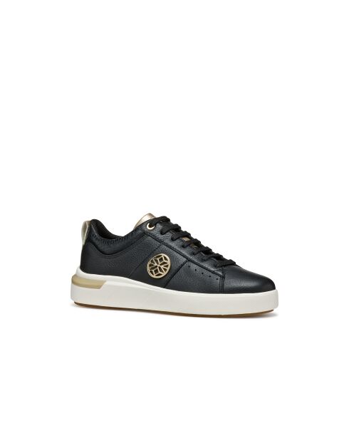 Sneakers en cuir Dalyla noirs