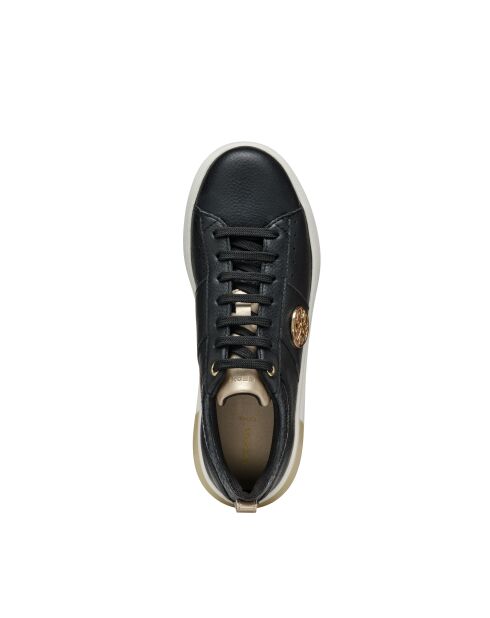 Sneakers en cuir Dalyla noirs
