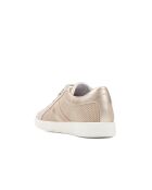 Meleda lichttaupe leren sneakers