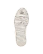 Meleda lichttaupe leren sneakers