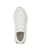 Sneakers en cuir Amabel blancs