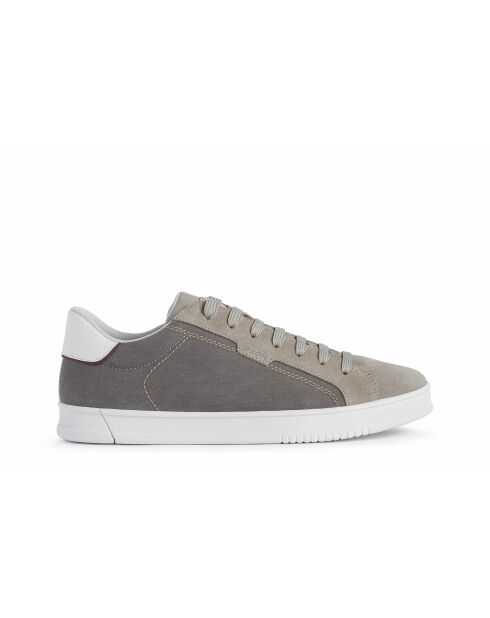 Grijze/taupe sneakers van Pieve shell