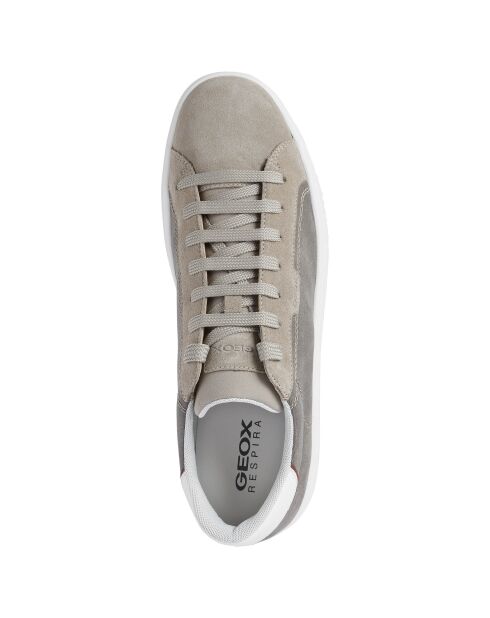 Grijze/taupe sneakers van Pieve shell