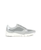 Sneakers Sukie in pelle grigio chiaro