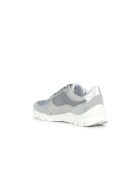Sneakers Sukie in pelle grigio chiaro