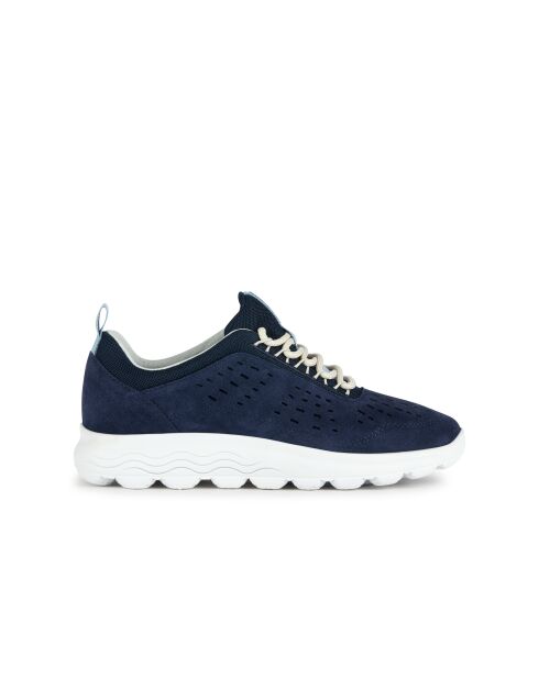 Marineblauwe suède sneakers van Spherica
