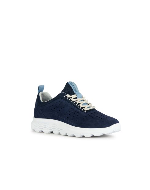 Marineblauwe suède sneakers van Spherica