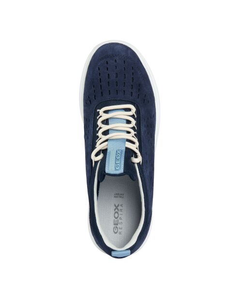Marineblauwe suède sneakers van Spherica