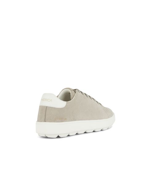 Spherica Ecub-1 sneakers van steen/wit suède