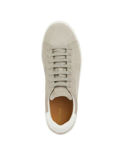 Spherica Ecub-1 sneakers van steen/wit suède