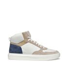 Sneakers en cuir suédé Deiven blancs / blancs cassé