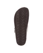 Brionia witgouden leren sandalen