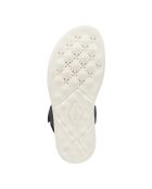 Xan2S marineblauwe suède sandalen