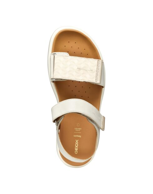 Xan2S lichte sandalen van zandleer