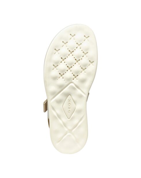 Xan2S lichte sandalen van zandleer