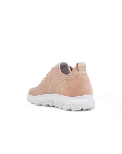 Spherica sneakers met nude