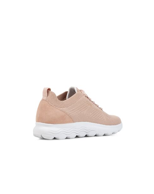 Spherica sneakers met nude
