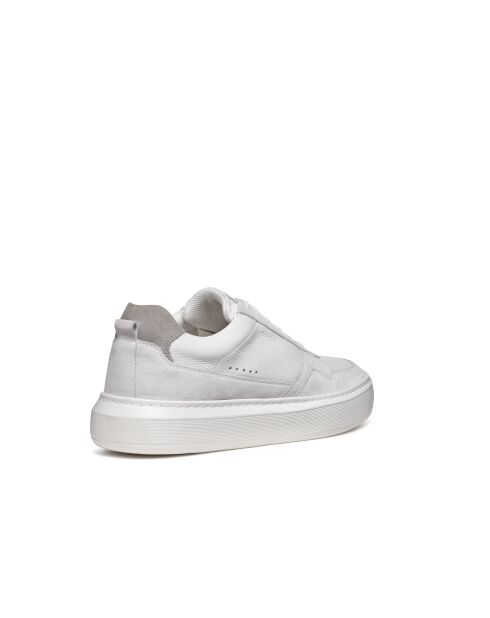 Cremefarbene Sneakers Deiven aus Veloursleder