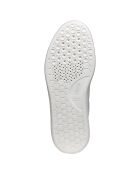 Cremefarbene Sneakers Deiven aus Veloursleder