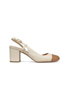 Escarpins en cuir Virnilisa 65 papyrus / beige