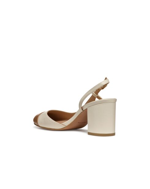 Escarpins en cuir Virnilisa 65 papyrus / beige