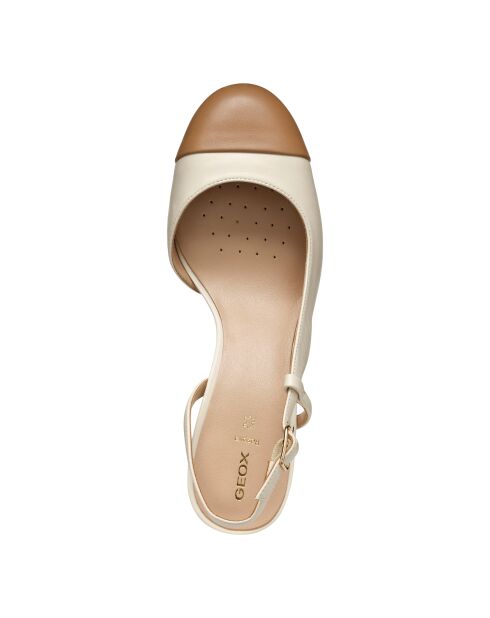 Escarpins en cuir Virnilisa 65 papyrus / beige