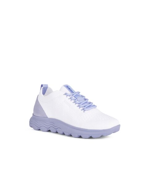 Cremefarbene/hellviolette Spherica Sneakers