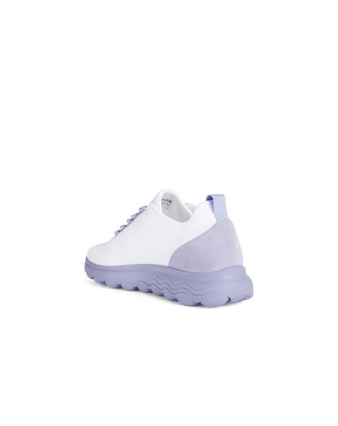 Cremefarbene/hellviolette Spherica Sneakers
