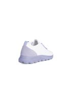 Cremefarbene/hellviolette Spherica Sneakers