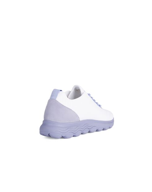 Cremefarbene/hellviolette Spherica Sneakers