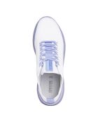 Cremefarbene/hellviolette Spherica Sneakers
