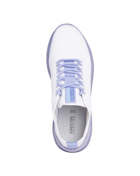 Cremefarbene/hellviolette Spherica Sneakers