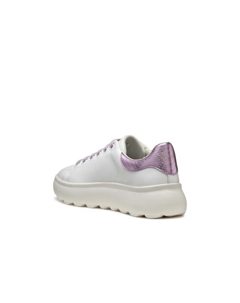 Spherica Ec4.1 wit/lila leren sneakers