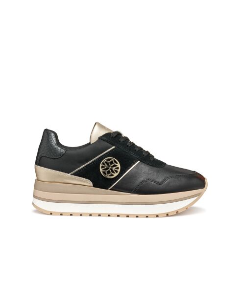 Sneakers en cuir New Kency noirs