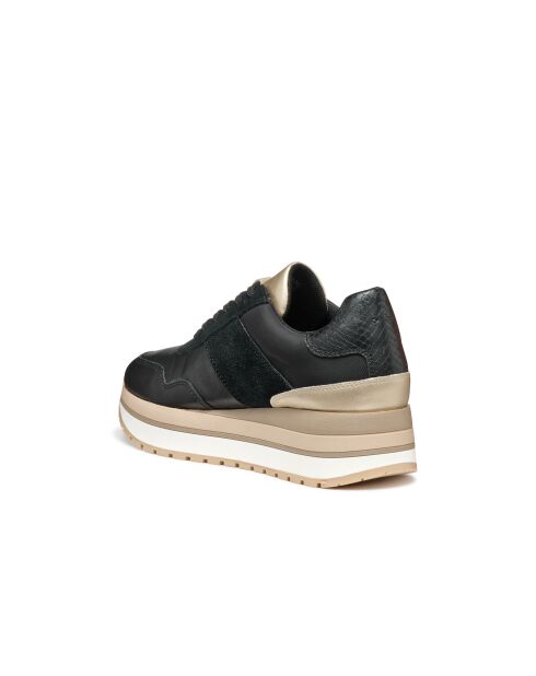 Sneakers en cuir New Kency noirs