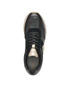 Sneakers en cuir New Kency noirs