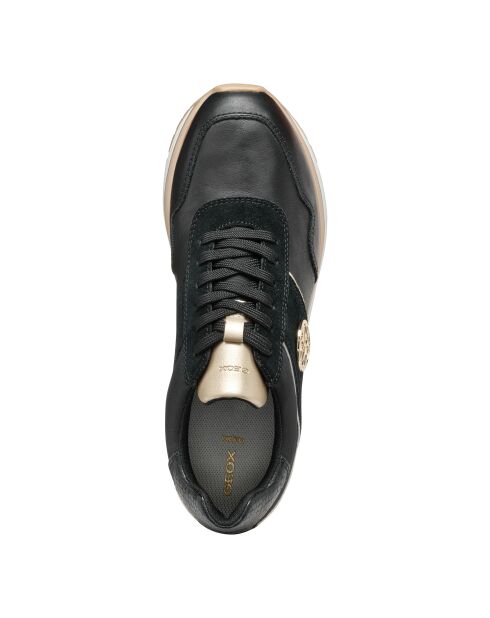 Sneakers en cuir New Kency noirs
