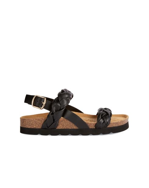Brionia High zwarte sandalen