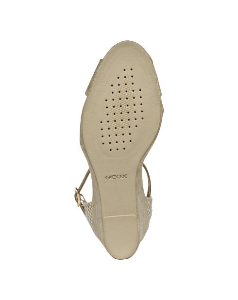 Sandales en cuir suédé Gelsa Low musc