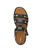 Camalei zwarte sandalen