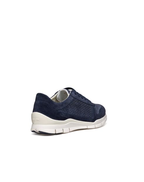 Sneakers Sukie jeans in pelle scamosciata scura
