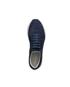 Sneakers Sukie jeans in pelle scamosciata scura