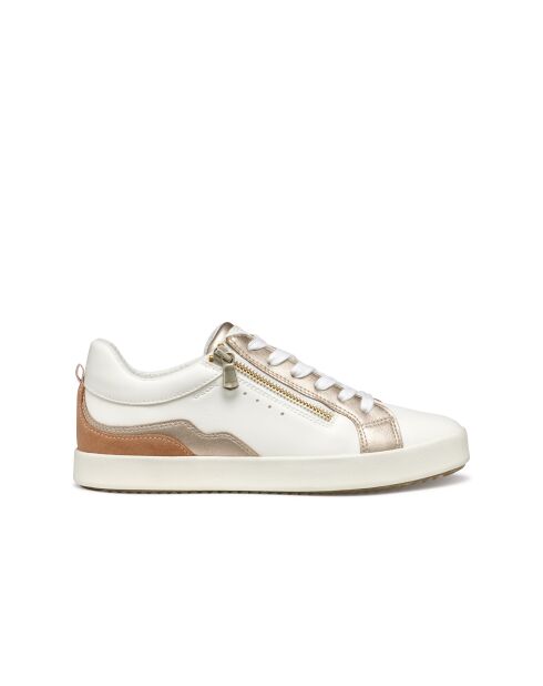 Sneakers Blomiee blanc optique / nude